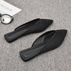 Sandales plates pointues à la mode pour femme