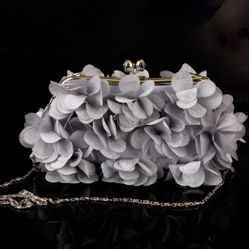 Sac de Soirée de Mariage Flowe Pochette de Soirée Cheongsam Tendance