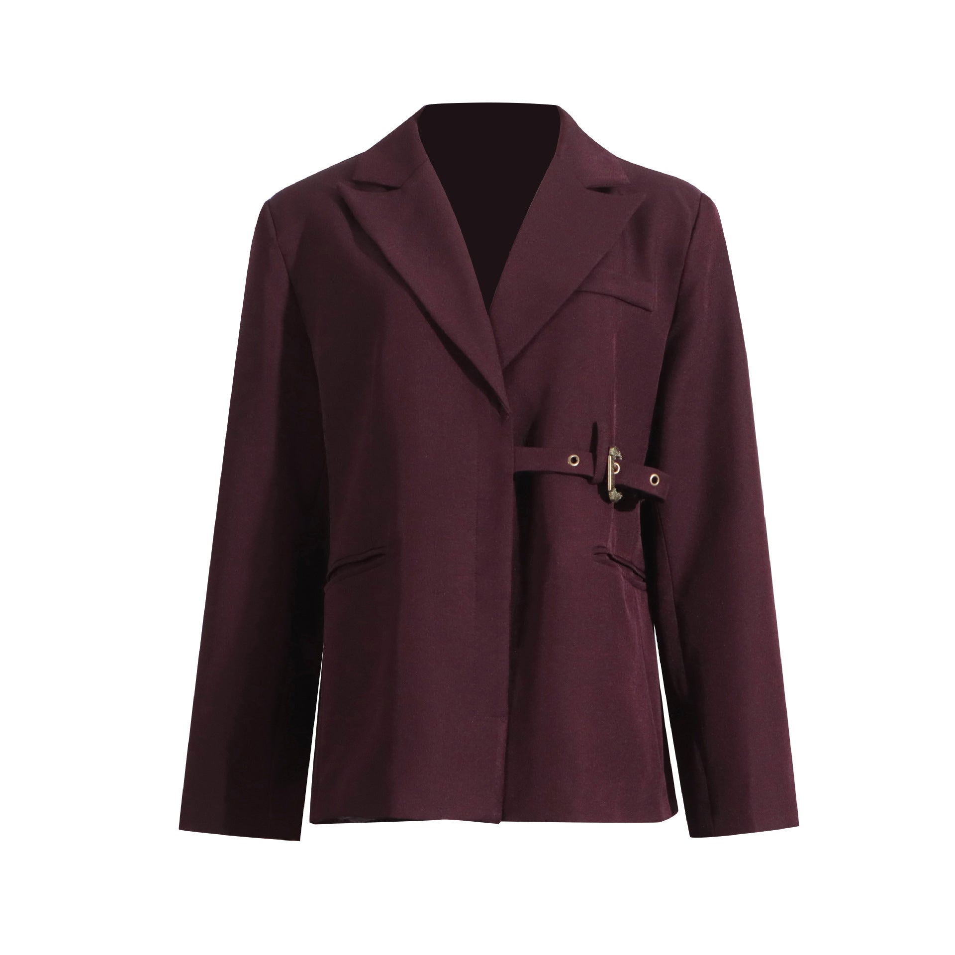Blazer irrégulier élégant pour femme