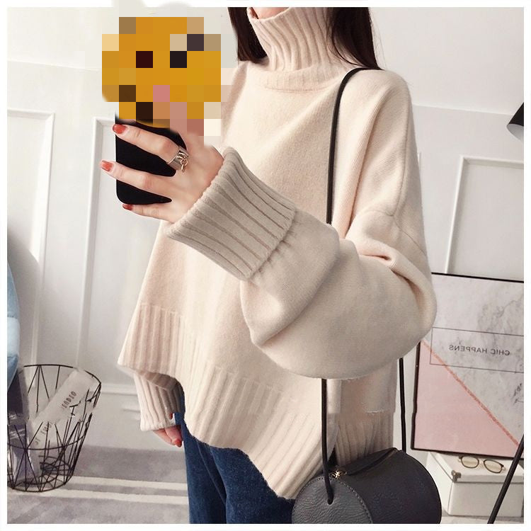 Pull à col roulé Femme Mode Épaississant