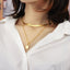 Collier en Acier Inoxydable Bijoux Français Femme