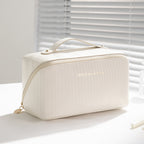 Trousse de Maquillage Verticale pour Femmes Grande Capacité et Portable