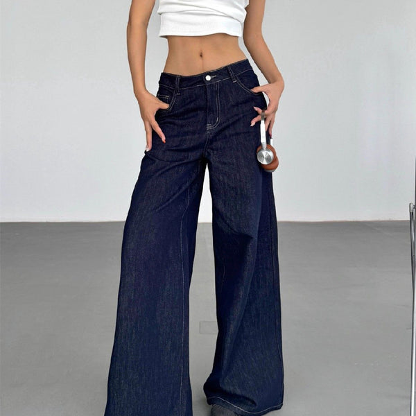 Jeans larges "American Retro" tendance pour femmes