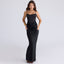 Robe sirène dos nu pour femme