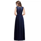 Robe de soirée élégante et sexy sans manches