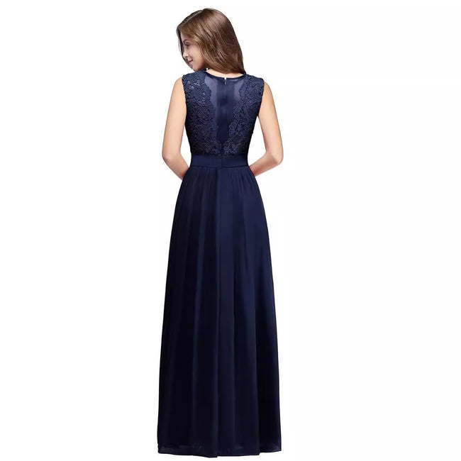 Robe de soirée élégante et sexy sans manches Main Image