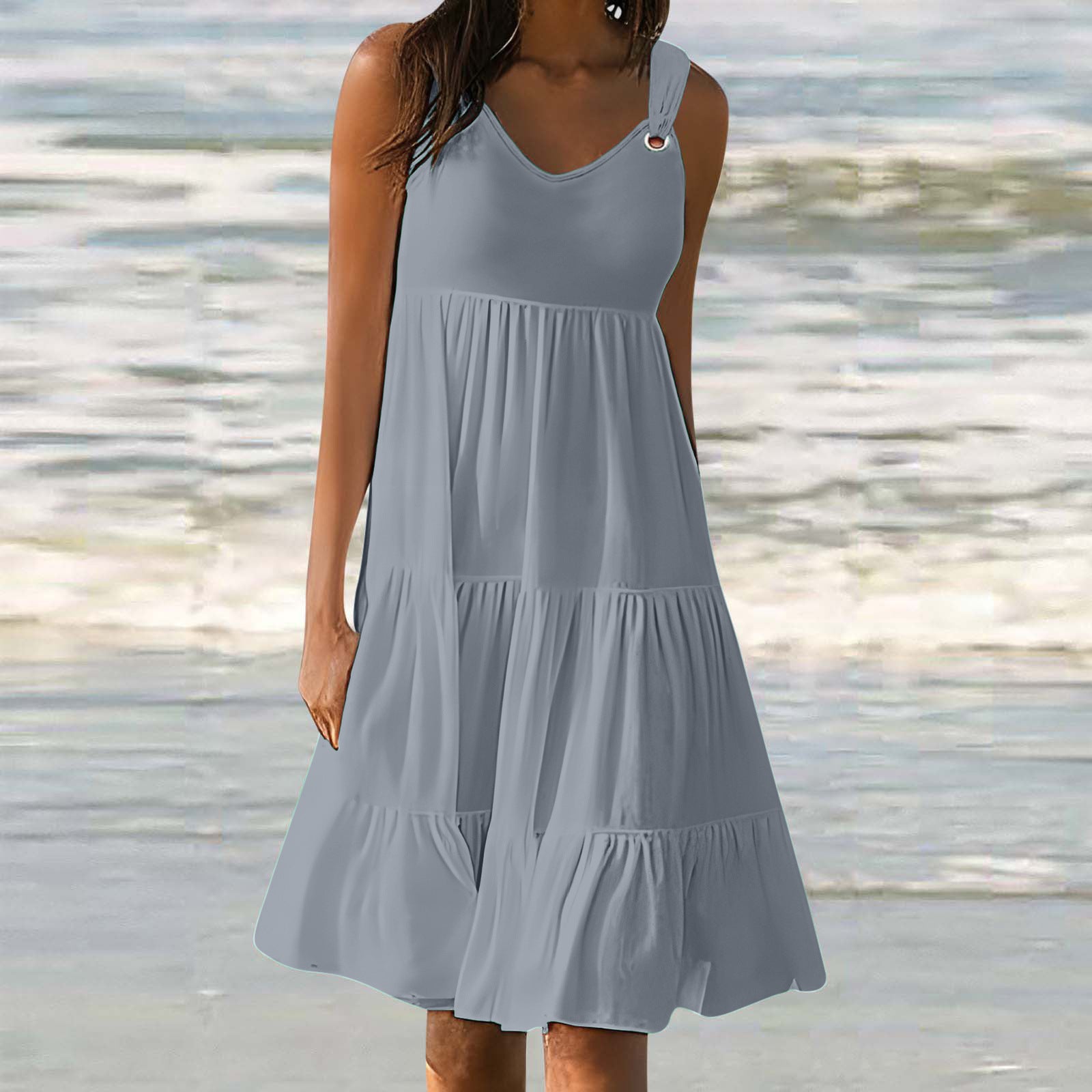 Robe Femme Couture Chic Décontracté