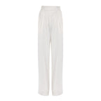 Halterneck Vest Set Lace-up Skirt Trousers Drape Satin Suit