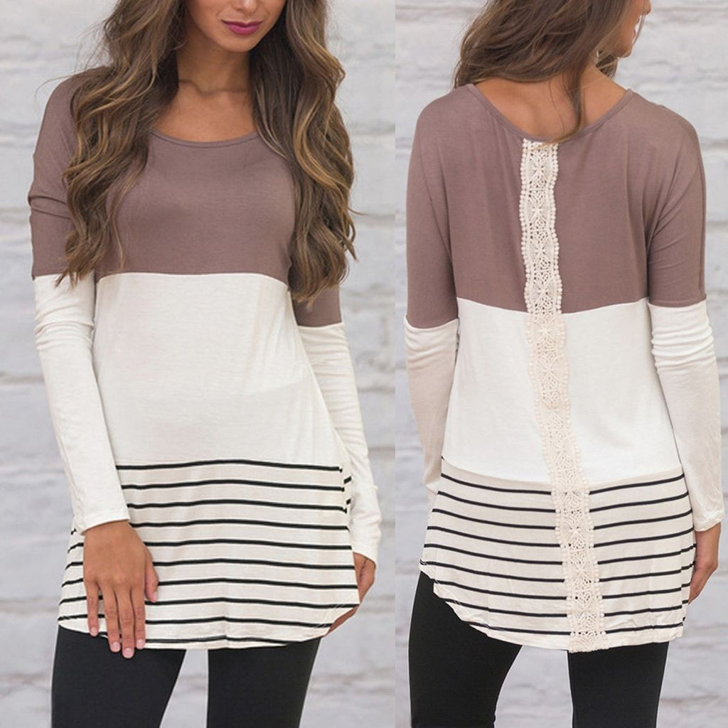 Pull femme ajusté en maille ajourée