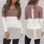 Pull femme ajusté en maille ajourée
