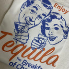 T-shirts Graphiques Rétro Tequila Femme Mignons Drôles Alcoo