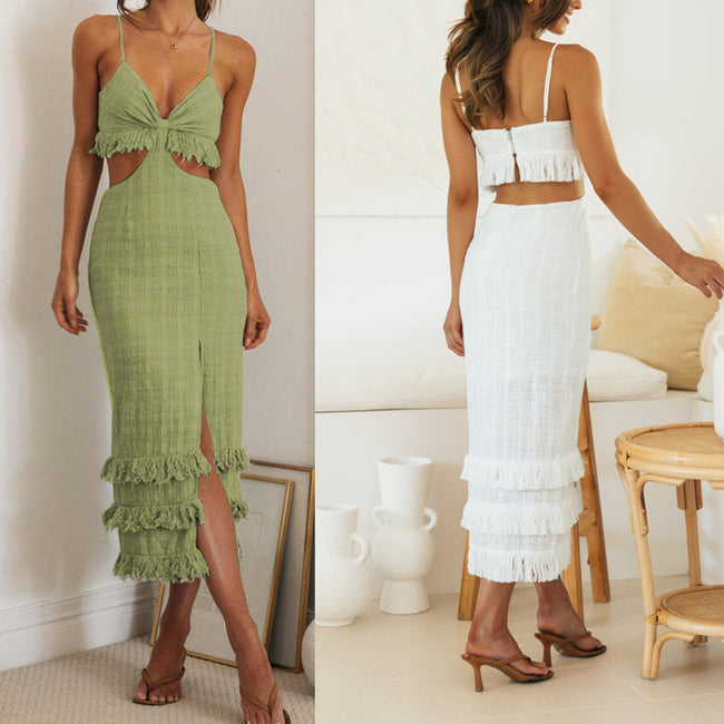 Personalized Sling Temperament Dress Close-fitting Sheath Dress Main Image