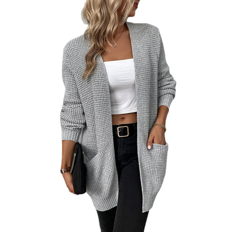 Nouveau pull tricoté pour femme automne et hiver