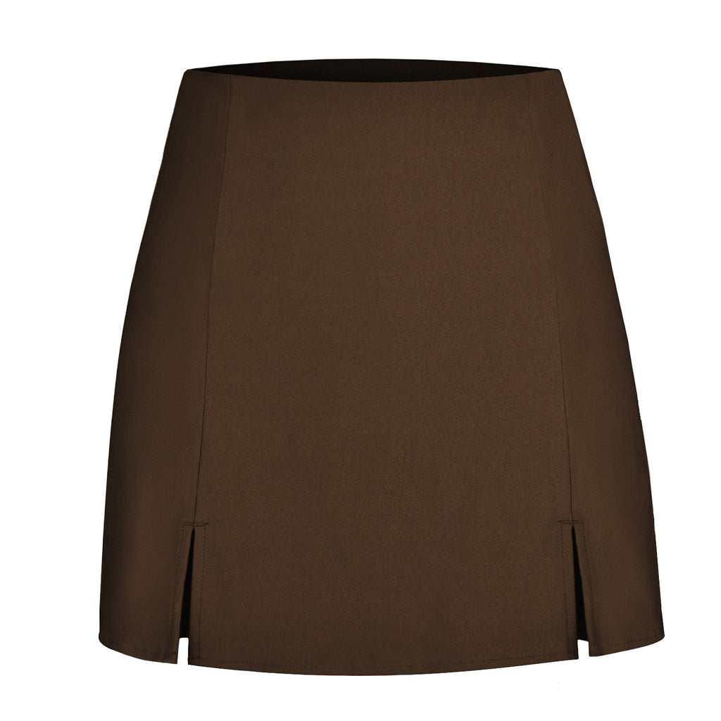 Nouveau style de jupe-pantalon décontractée avec double fente latérale