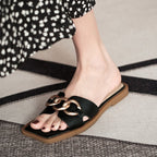Sandales ouvertes pour femmes enceintes aux pieds larges