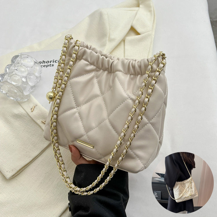Sac à bandoulière losange décontracté sac messager à chaîne petits sacs seau pour femmes