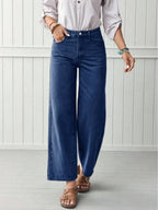 Jeans en jean droits de haute qualité pour femmes