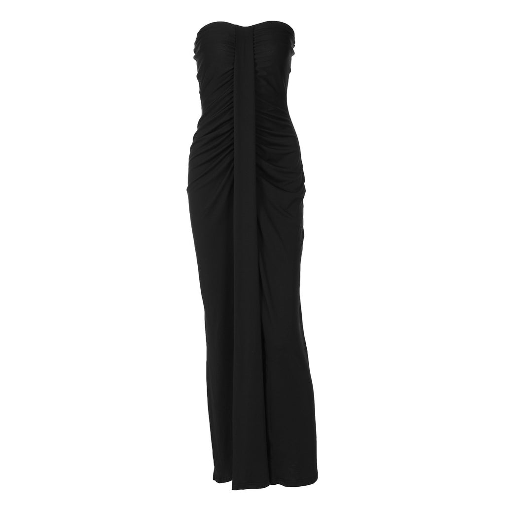 Robe fourreau sans couture à enroulement pour femme
