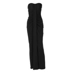 Robe fourreau sans couture à enroulement pour femme