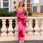 Elegant Floor-length Vacation Dress For Women