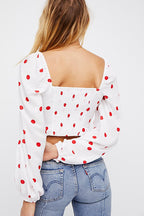 Chemise à manches longues femme effet amincissant