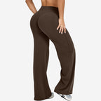 Pantalon de yoga extensible de haute qualité à séchage rapide et amincissant pour femmes