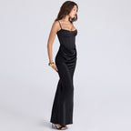 Robe sirène dos nu pour femme