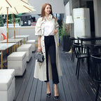 Mid-length windbreaker dress with waist