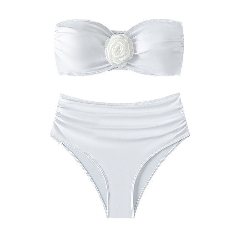 Haut de maillot de bain tube d'été pour femme - motifs fantaisie