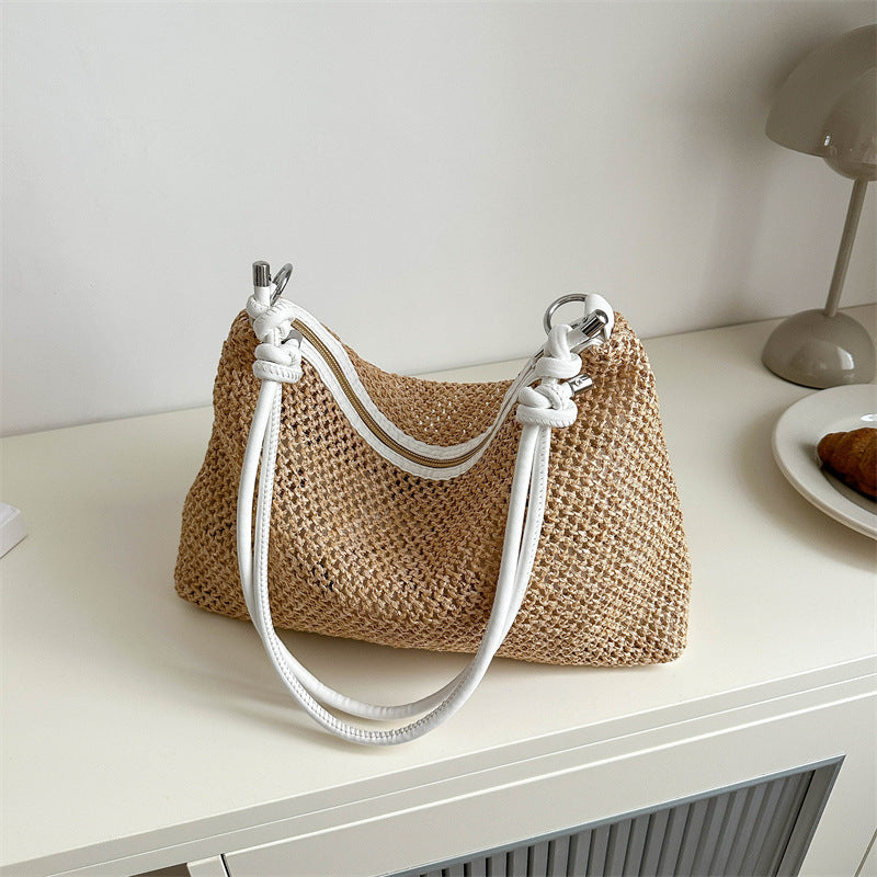 Sac Fourre-Tout Rétro Minimaliste Élégant Pour Femme