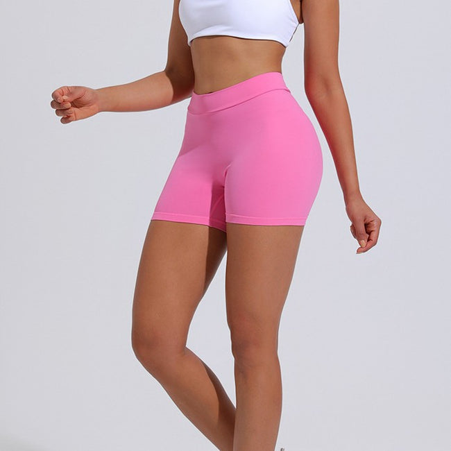 Short de yoga taille haute et liftant pour femmes Main Image