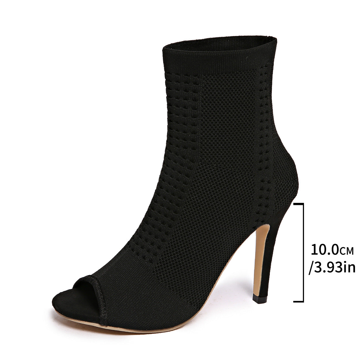 Sandales peep-toe flatteuses de style européen et américain pour femmes