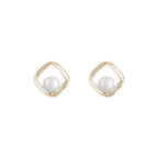 Mango Jewelry Pearl High-end Earrings Women