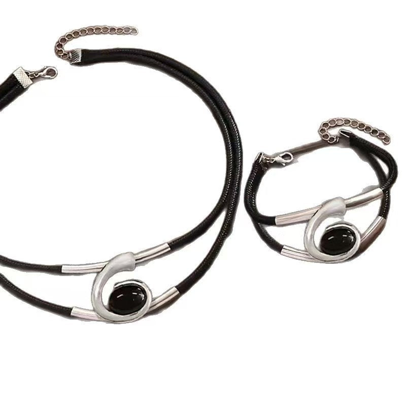 Bohemian Style Fashion Personality And Creativity Iron Jewelry Suit Women