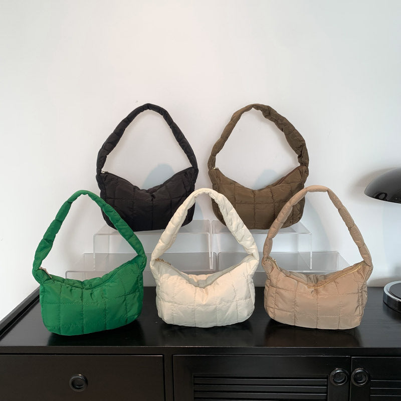 Sac à bandoulière mode tendance plissé en forme de nuage pour femme, populaire sur Internet