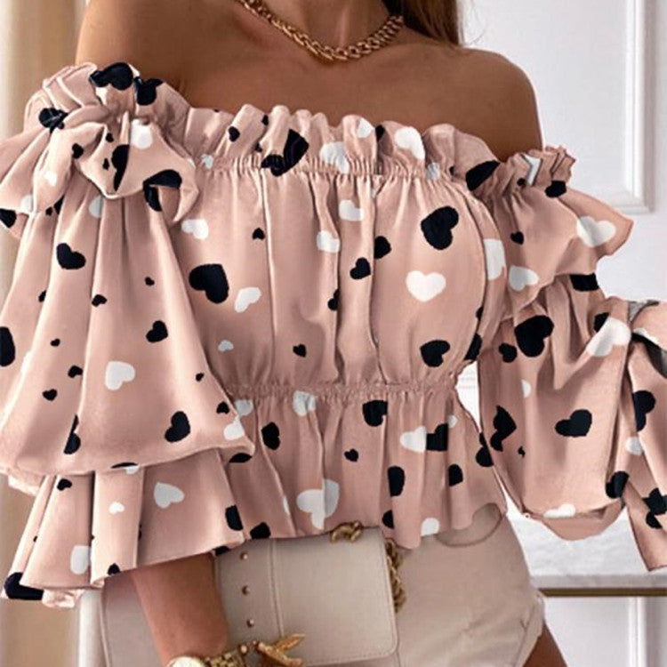 Chemises Femmes Blouse Manches Longues Sexy