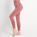 Seamless Dots Peach Hip Yoga Pants Women