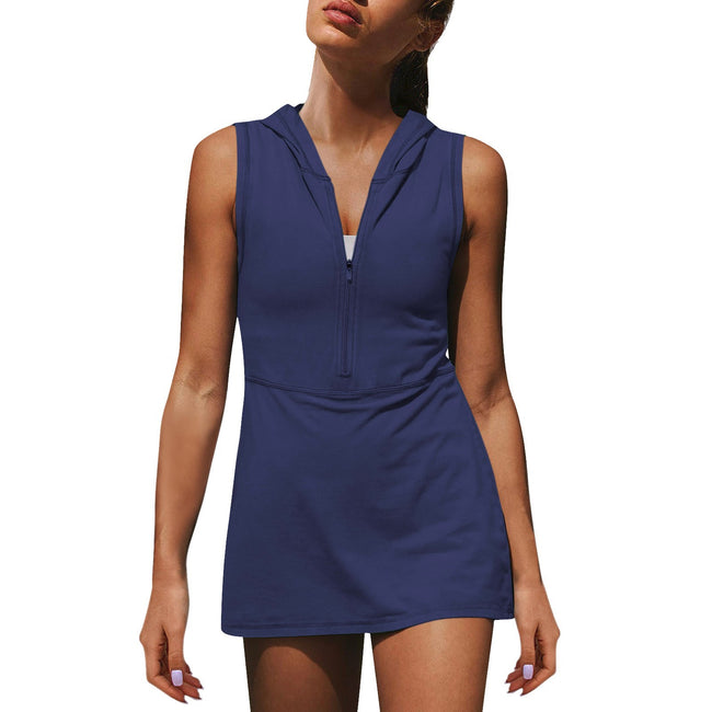 Robe de sport à demi-zip pour femme Main Image