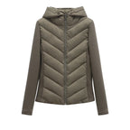 Autumn And Winter New Slim Fit Slimming Hooded Cotton Coat Jacket