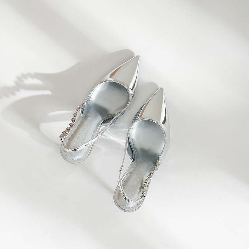 Talons hauts printemps bouche peu profonde