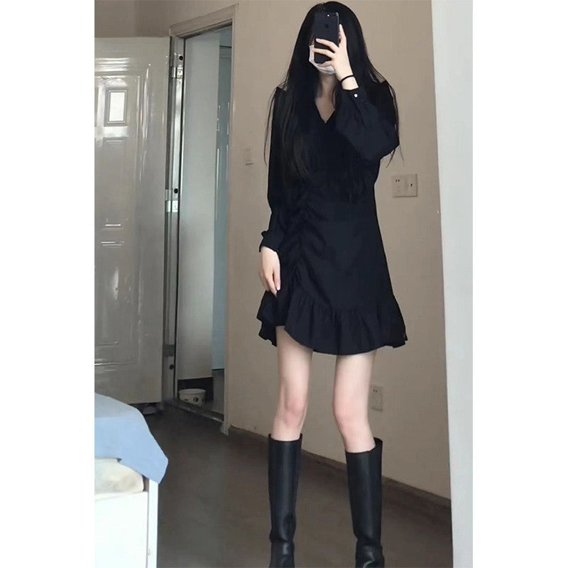 Robe française douce et délicate