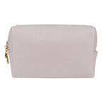 Trousse de Maquillage Octogonale Carrée en Cuir PU, Design Simple