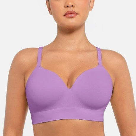 Soutien-gorge gainant sans coutures sans armatures pour femme
