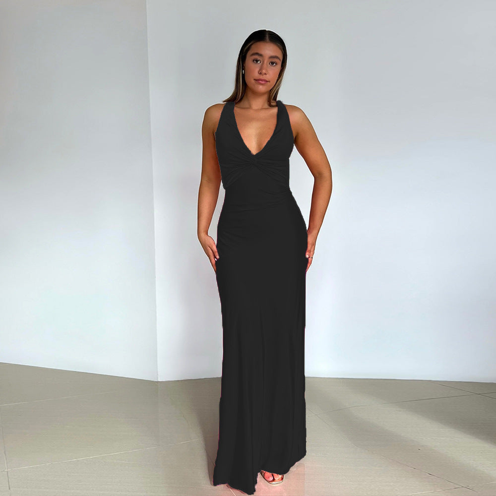 Robe en satin pour femme, coupe ajustée, style personnalisé