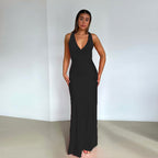 Robe en satin pour femme, coupe ajustée, style personnalisé
