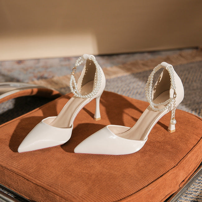 Women's Stiletto Heels With A Pointed Toe Hover Image