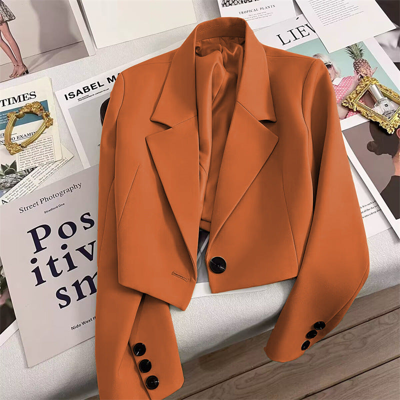 Blazer chic style navette pour femmes petites