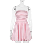 Robe bustier femme mode sans bretelles