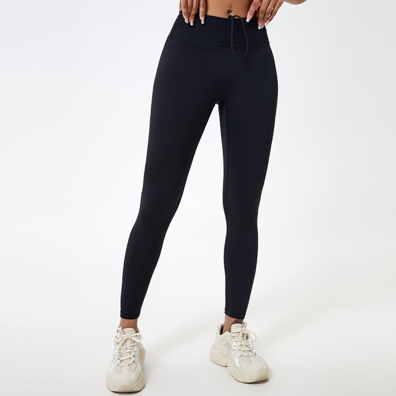 Pantalon de yoga rehausseur de hanches pour femmes nues