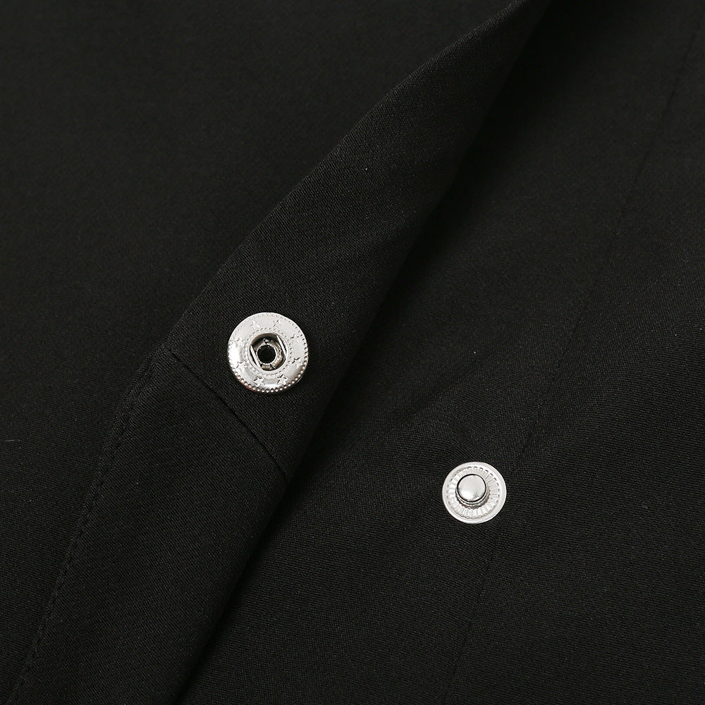 Blazer irrégulier à col en V profond